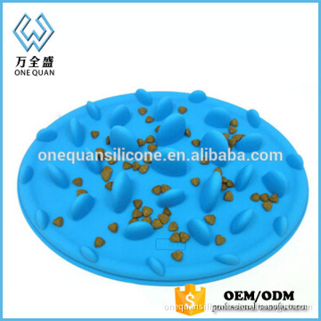 New Design Soft Silicone Slow Feed Pet Bowl For Dog And Cat